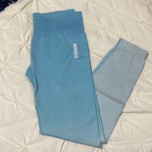 Gymshark Blue ombré leggings